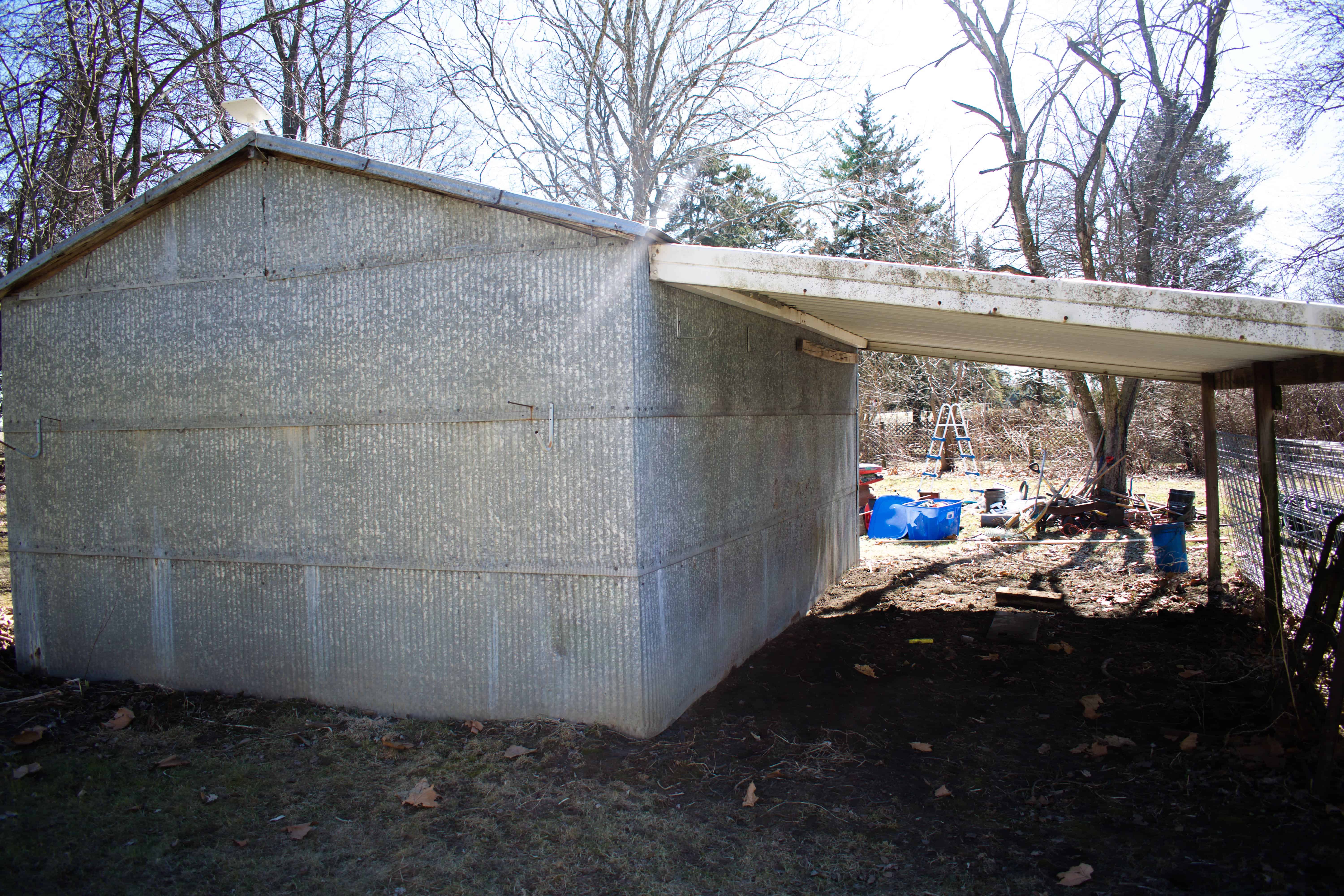 DIY goat house homestead